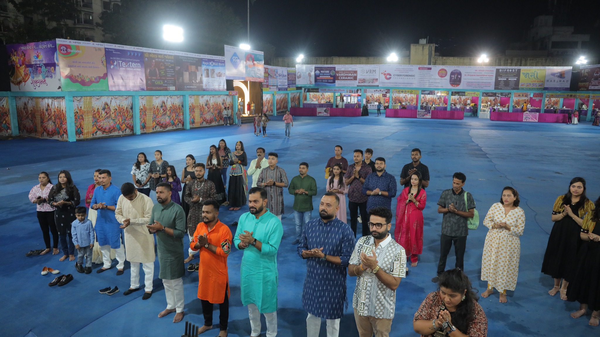 તા.૦૭-૧૦-૨૦૨૪ ના રોજ બારડોલીના લોટસ ગ્રુપ ખાતે નવરાત્રી ઉત્સવ ૨૦૨૪ નો ૫ મો દિવસ ઉજવાયો.